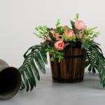 Vases and Artificial flowers
